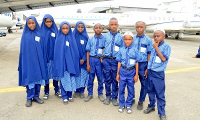 Students on Excursion (Airport Visit)
