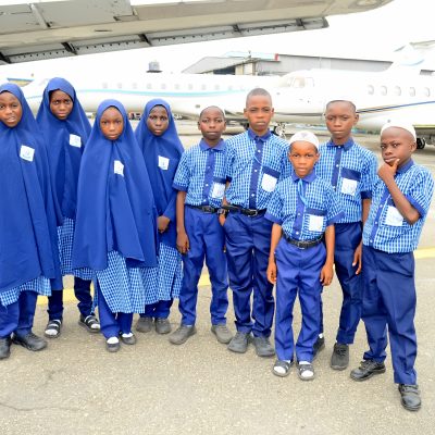 Students on Excursion (Airport Visit)