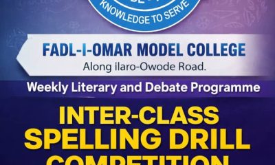 📚✨ INTER-CLASS SPELLING DRILL COMPETITION 2026 ✨📚